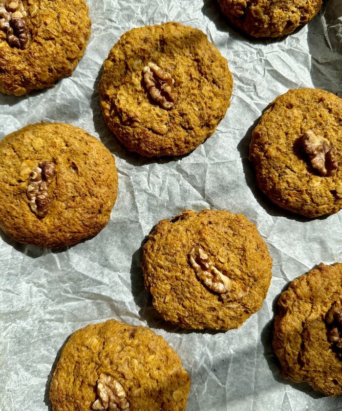 Carrot Walnut Cookies